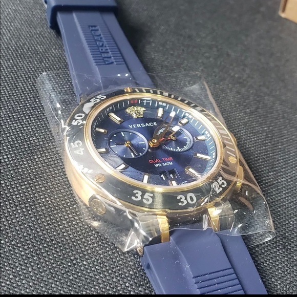 NIB Blue Versace Watch - Picture 2 of 13